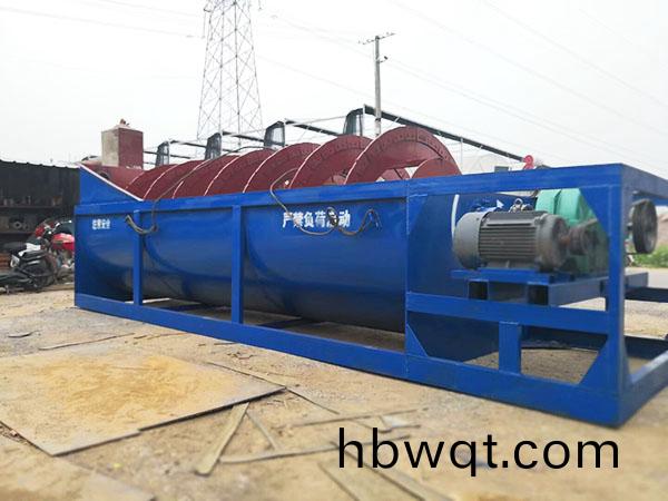 螺(luo)鏇洗沙機(ji)